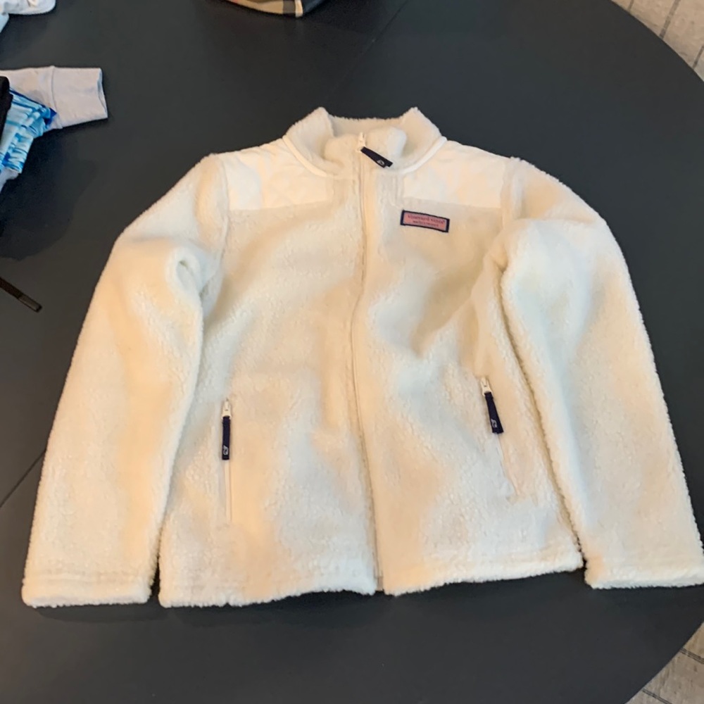 Vineyard Vines size 10/12 white jacket